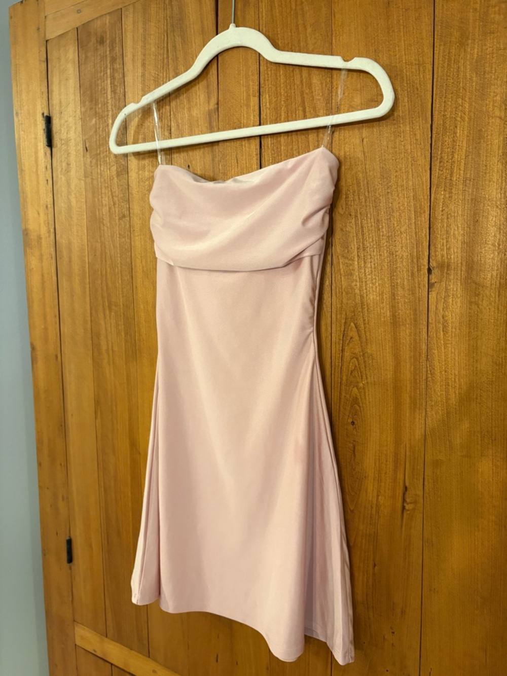 Windsor Strapless Blush Pink Cocktail Dress